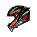 AGV K1 S HELMET - FASTLAP BLACK/GREY/RED (ISI & ECE2206) 7