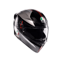 AGV K1 S HELMET - LAP MATT BLACK/GREY/RED (ISI & ECE2206) 5