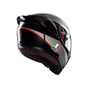 AGV K1 S HELMET - LAP MATT BLACK/GREY/RED (ISI & ECE2206) 2