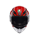 AGV K1 S HELMET - LION BLACK/RED/WHITE (ISI & ECE2206) 1
