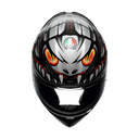 AGV K1 S HELMET - LYZARD BLACK/GREY/RED (ISI & ECE2206) 5