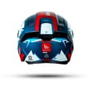 Hummer S Shine C7 - Motorcycle Riding Helmet (Gloss White/Blue/Red) 3