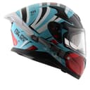 Apex Hex-2 Helmet-Hex Blue Red 2
