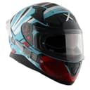 Apex Hex-2 Helmet-Hex Blue Red 4
