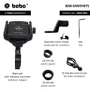 BOBO BM4 PRO Bike Phone Holder with Vibration Controller 5
