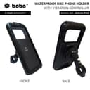 BOBO BM10H PRO Fully Waterproof Bike Phone Holder with Vibration Controller 2