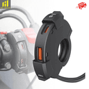 Aqua motorcycle Handlebar 30w USB plus C pin CHARGER 1