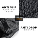 Motorcycle Honeycomb Gel Seat Cushion For Pillion 2