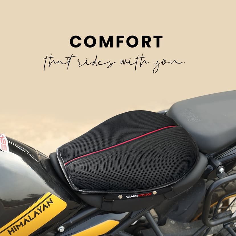 Motorcycle Honeycomb Gel Seat Cushion For Rider