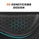 Motorcycle Honeycomb Gel Seat Cushion For Rider 3
