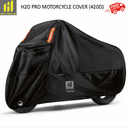 H2O PRO 420D Motorcycle Black Cover 2