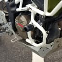 APACHE RTX 300 RAPTOR CRASHGUARD UPPER & LOWER (WITH SLIDER) WHITE 5