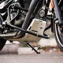 Vambrace Bash Plate Silver for Royal Enfield Hunter 350 1
