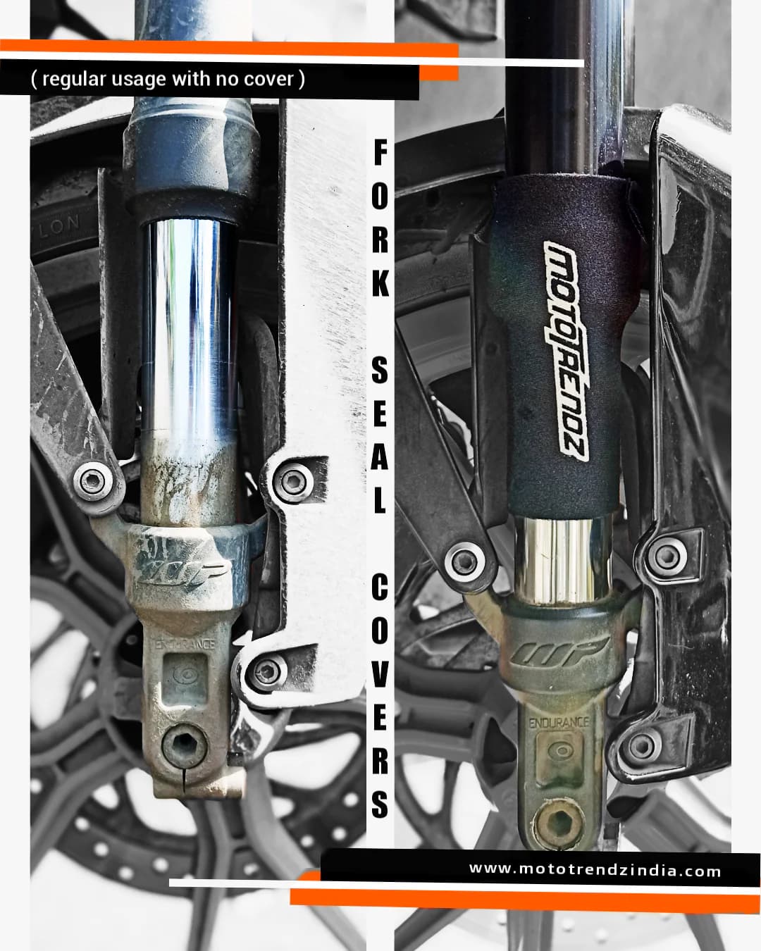 MT Fork Seal Cover Universal