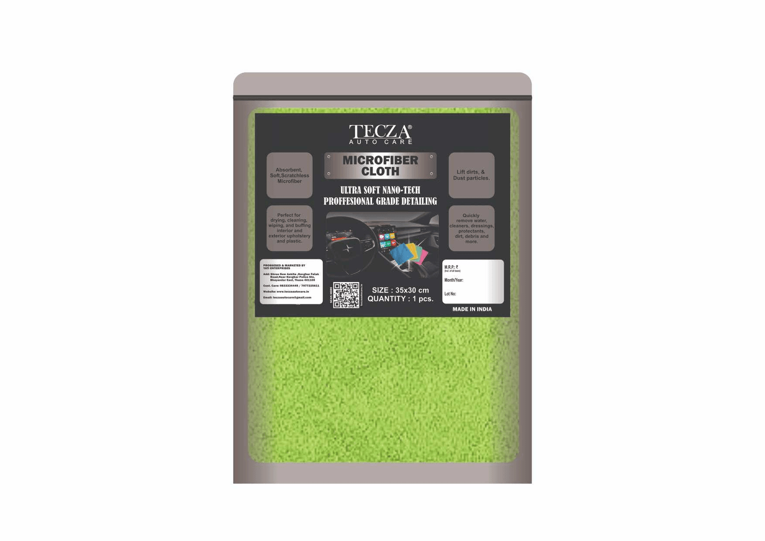 MICRO FIBER CLOTH MG 250 GSM (40X40CM)