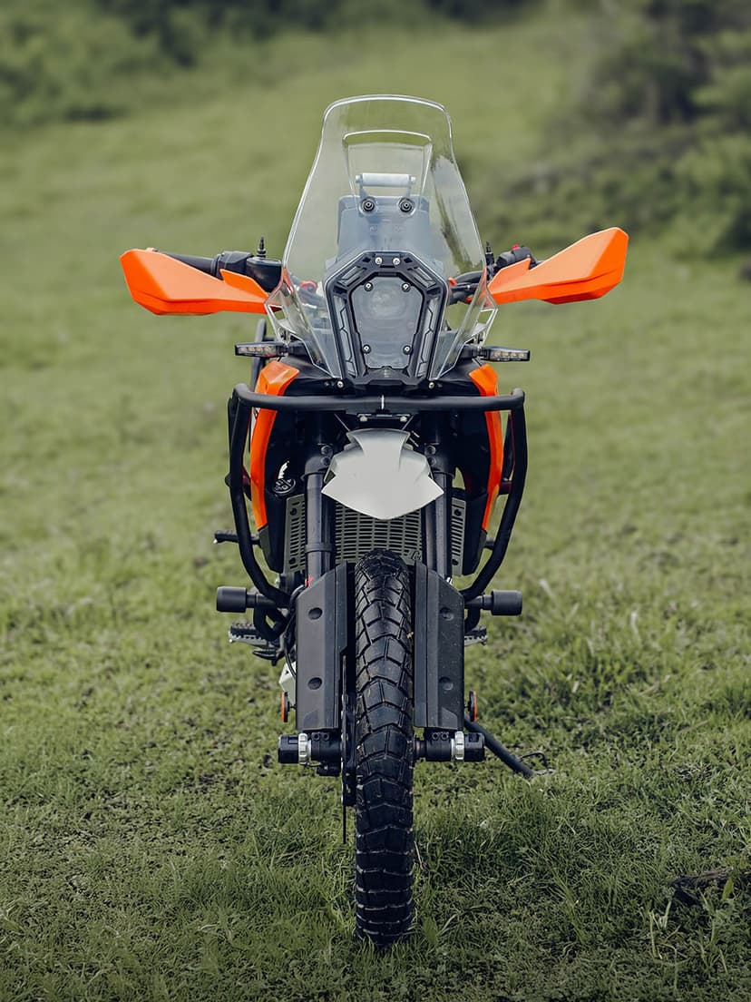 KTM Adventure 390 (2025 model) RAPTOR CRASHGUARD BLACK
