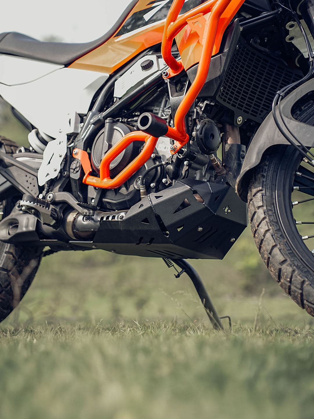 KTM Adventure 390 (2025 model) VAMBRACE BASHPLATE BLACK